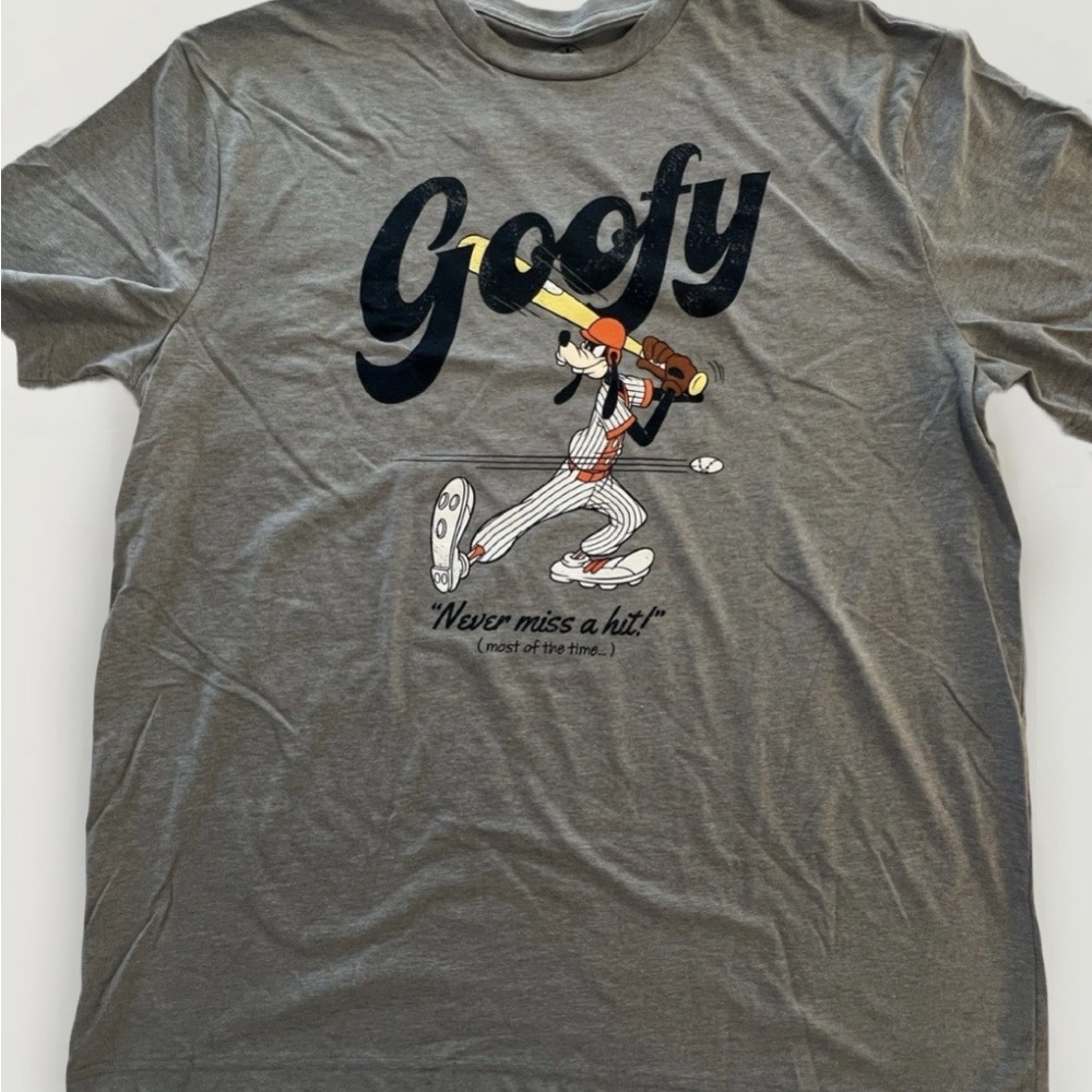Disney Parks Goofy Baseball Tee